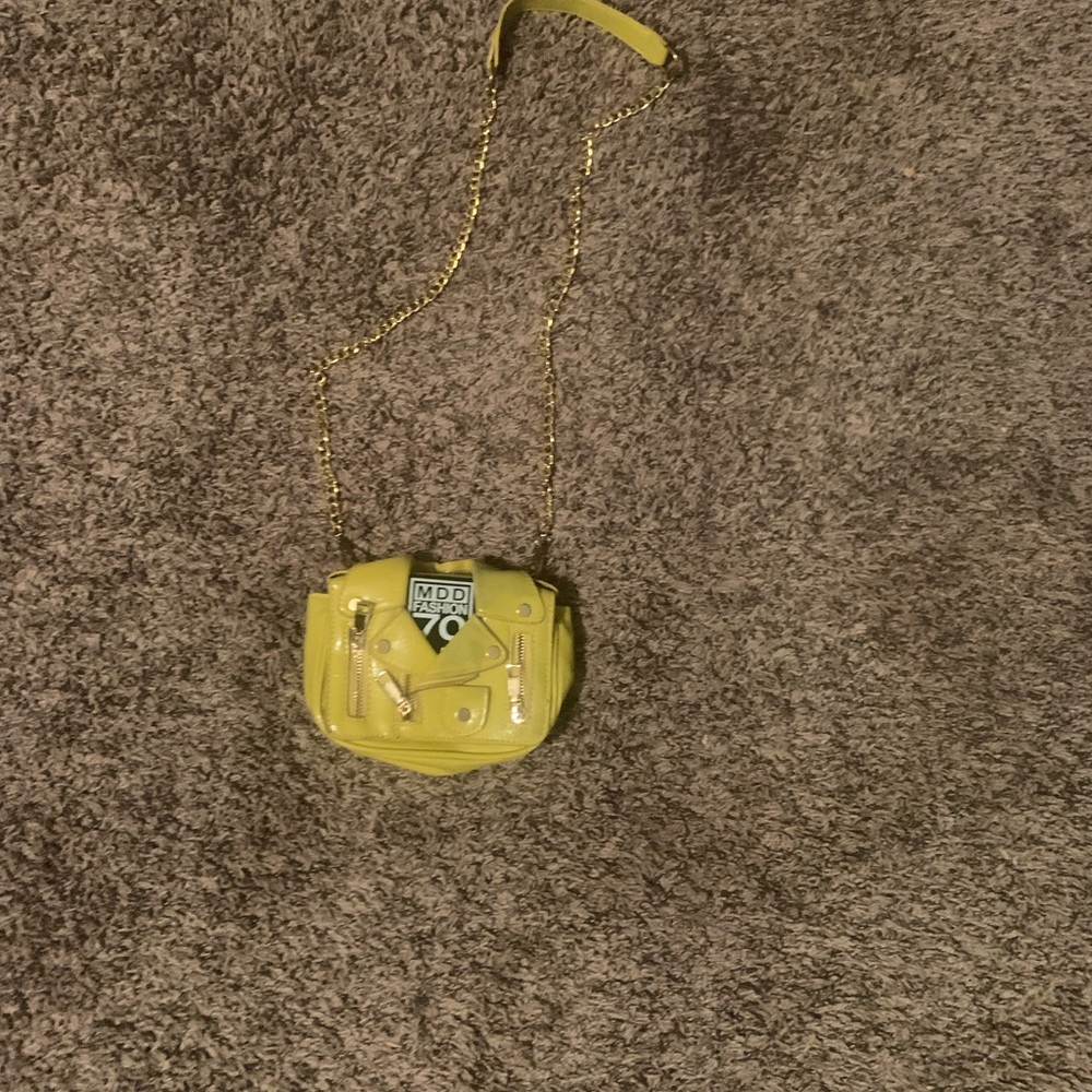 Yellow Crossbody Bag
